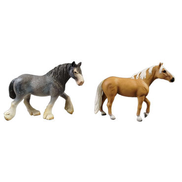 Schleich Tiere Bundle Pferde Mustang Andalusier Tinker 4 Teile Figuren