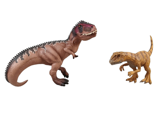 Schleich & Mattel Bundle Jurassic World 14543 Set von 2 Dino Figuren