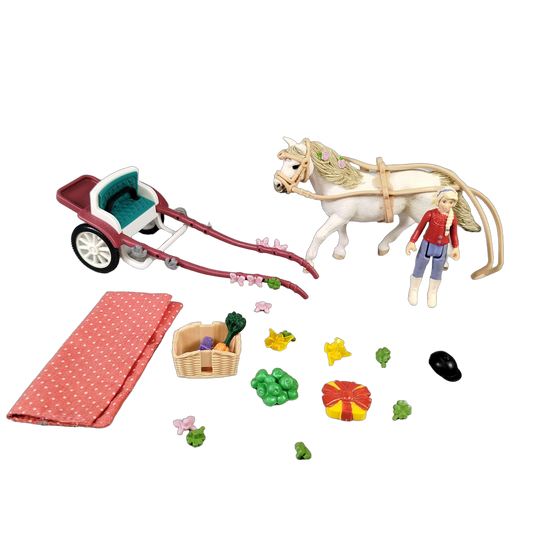 Schleich Tiere Kutsche Pferdeshow 42467 Spielset