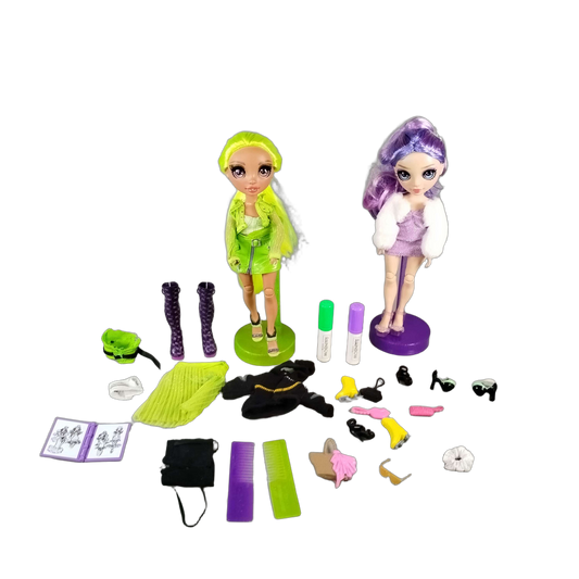 MGA Entertainment Bundle Modepuppen 2x Puppen mit Zubehör