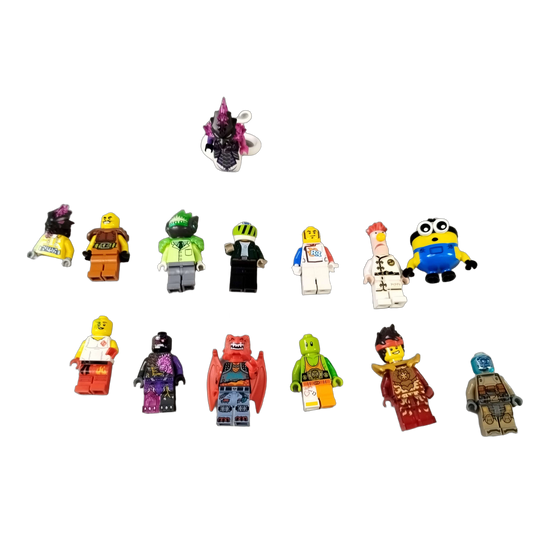 LEGO Bundle Ninja, Sci-Fi & Fantasy Set von 13 Minifiguren