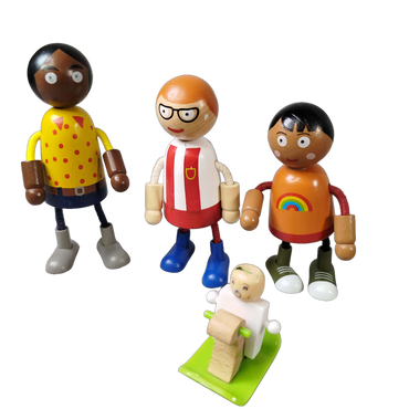 small foot Bundle Holz Set von 11 Figuren