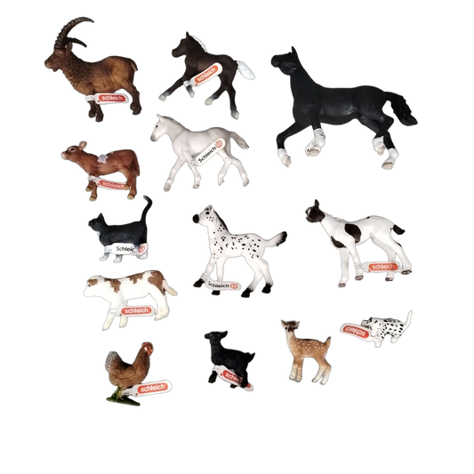 Schleich Tiere Bundle viele Teile Tiere