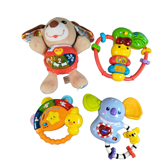 VTech Bundle Baby Set von 4 Rasseln & Tamburin