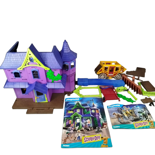 Playmobil Bundle Scooby-Doo! Set von 2 Haus & Kutsche