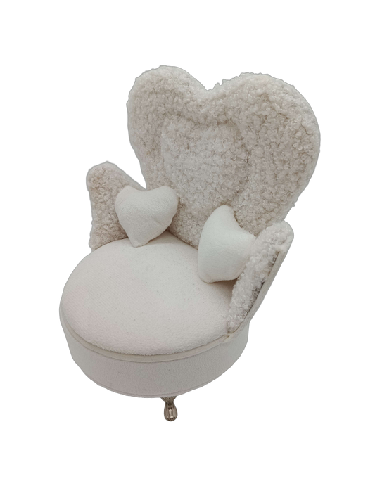 MGA Entertainment Herzförmiger Miniatur-Sessel Puppenhaus Möbel