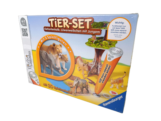 Ravensburger tiptoi Tier-Set Löwen 00 502 0 Lernspiel, Neu