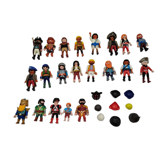 Playmobil Bundle Piraten Ritter Wikinger 21x Figuren