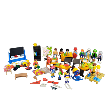 Konvolut Playmobil Schule & Wissenschaft Figuren ca. 1 kg
