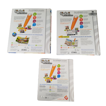 Ravensburger Bundle Tiptoi Bauernhof Buchstaben Set von 3 Lernbücher