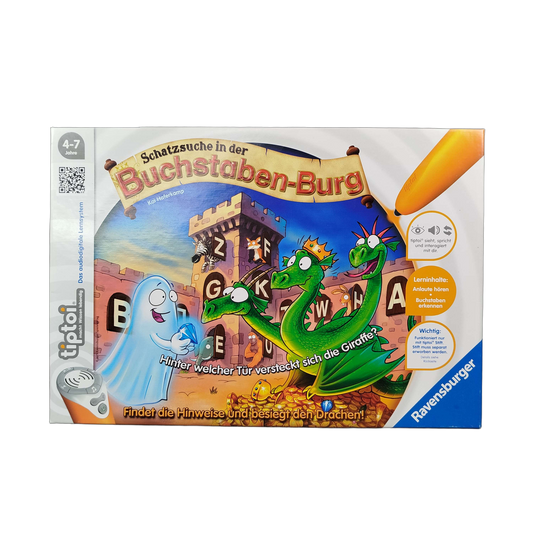 Ravensburger TipToi Buchstabenburg Buch Neuwertig