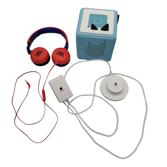 Tonies Bundle Set von 4 Toniebox & Kopfhörer