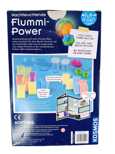 KOSMOS Nachtleuchtende Flummi-Power 654168 Experimentierset