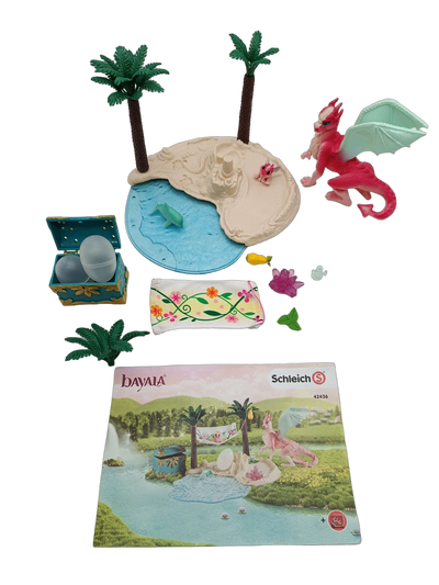 Schleich bayala Dracheninsel mit Schatz 42436 Spielset mit Zubehör