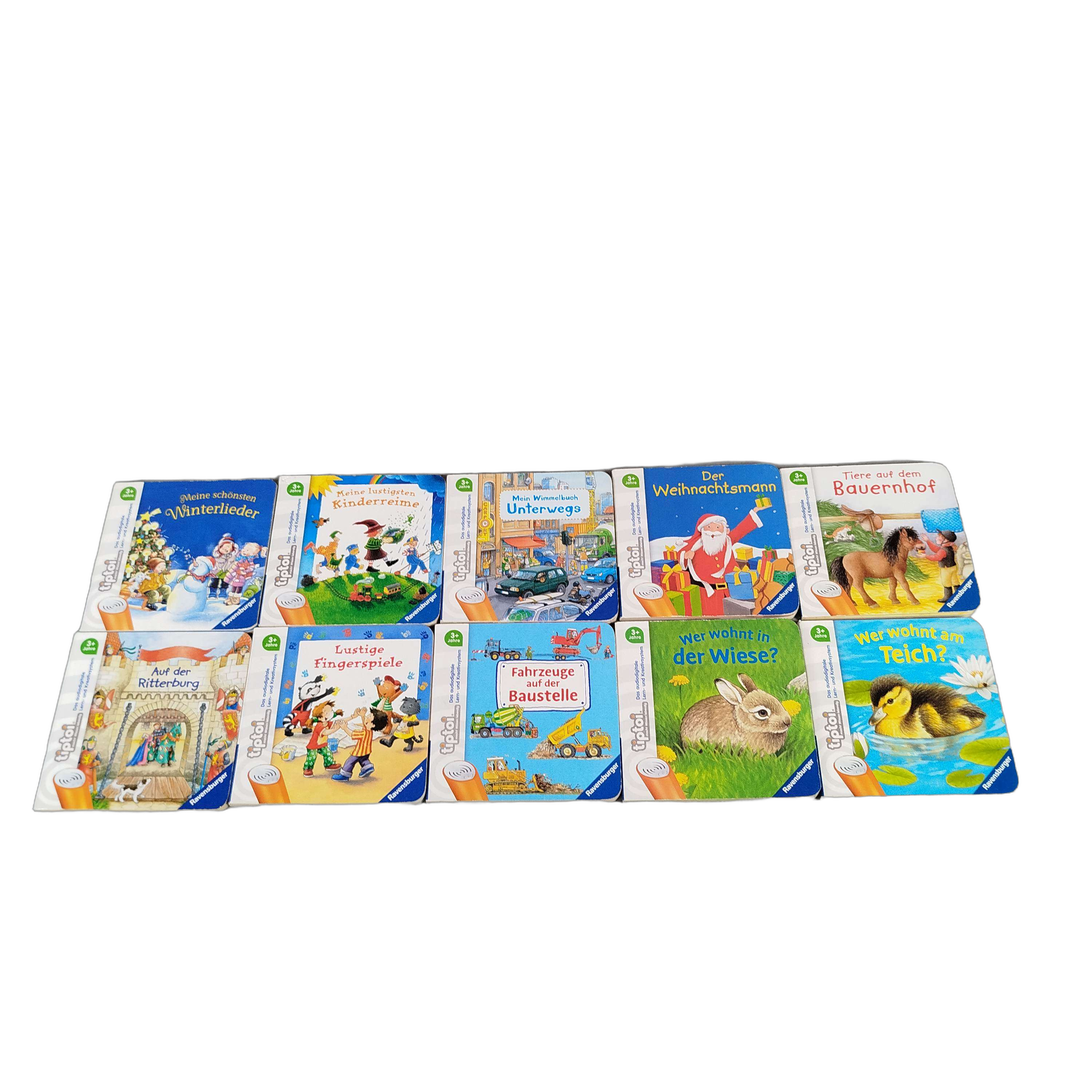Ravensburger Bundle tiptoi Set von 10 Kinderbücher Lieder & Reime