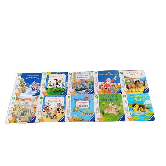 Ravensburger Bundle tiptoi Set von 10 Kinderbücher Lieder & Reime