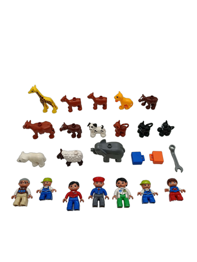 LEGO Bundle Duplo großes Set Figuren & Tiere