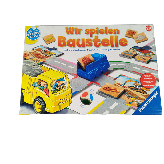 Ravensburger Wir spielen Baustelle 24726 Brettspiel