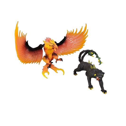 Schleich Bundle Firebird & Shadow Panther Set von 2 Figuren