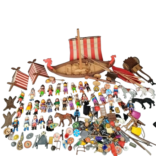 Playmobil Bundle Wikinger Schiff & Figuren