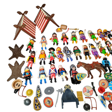 Playmobil Bundle Wikinger Schiff & Figuren
