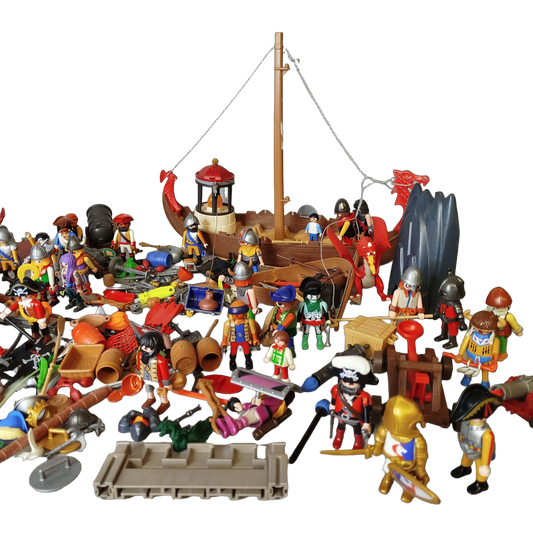 Konvolut Playmobil Wikinger Ritter Piraten ca. 3,5 kg
