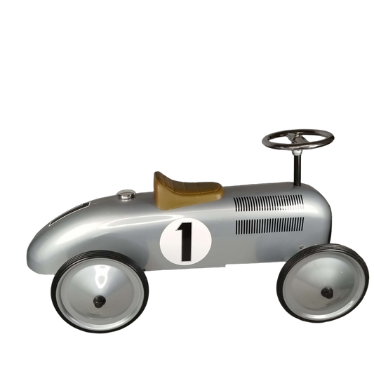 Gollnest & Kiesel Retro Rennwagen Nr 1 Rutscherauto ab 1 2 3 Jahre