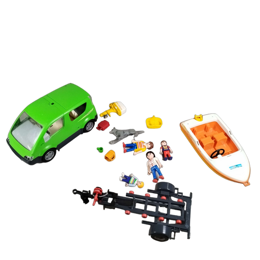 Playmobil 4144 Van mit Bootsanhänger