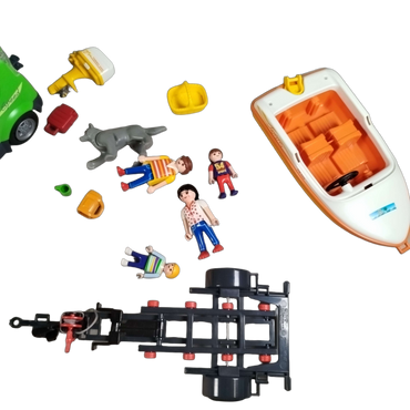 Playmobil 4144 Van mit Bootsanhänger