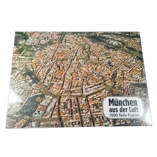 München aus der Luft 1000 Teile Puzzle Neu