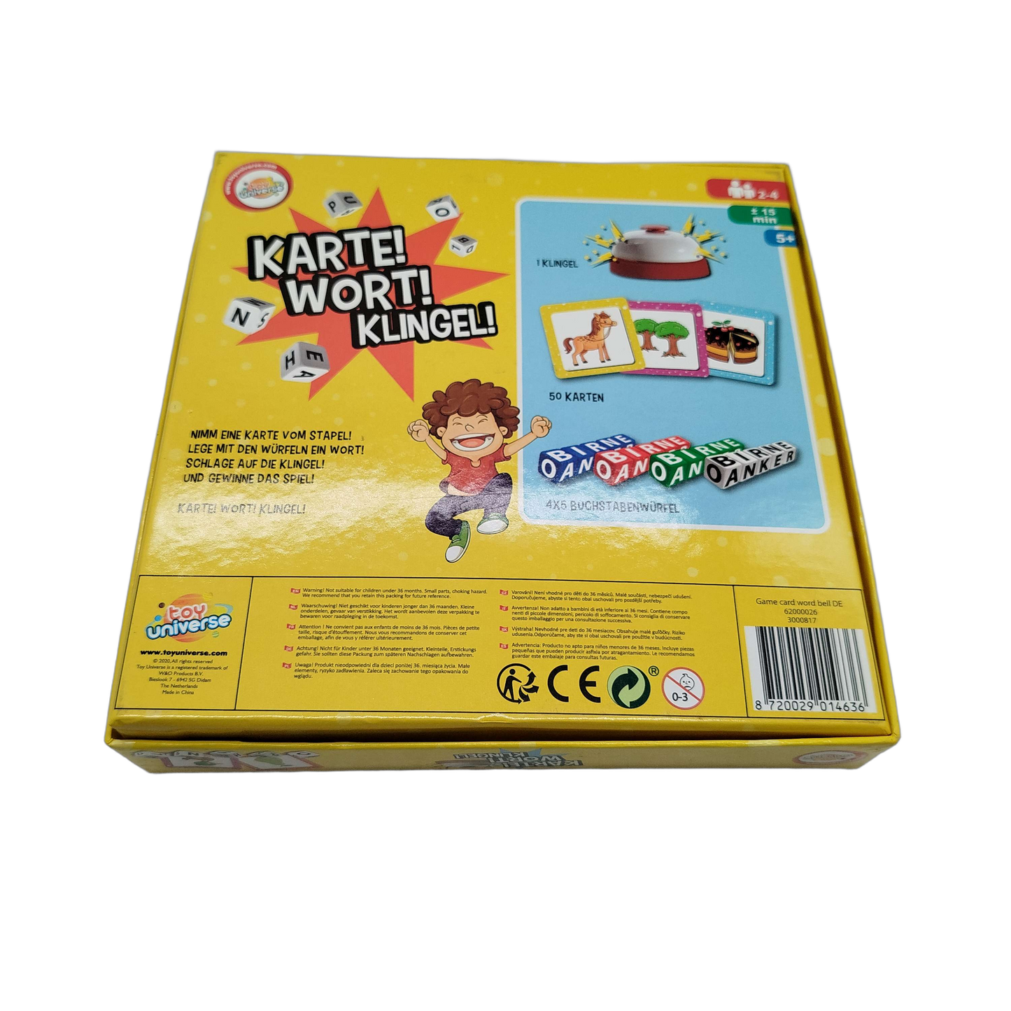 Fun Universe Karte! Wort! Klingel! Kartenspiel