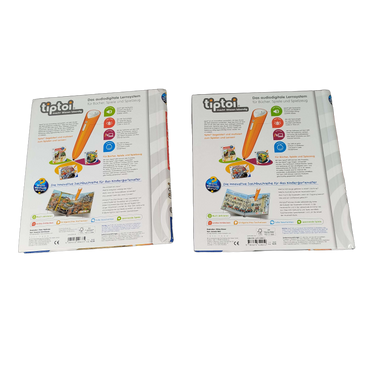Ravensburger Bundle tiptoi Wieso Weshalb Warum Set von 2 Lernbücher