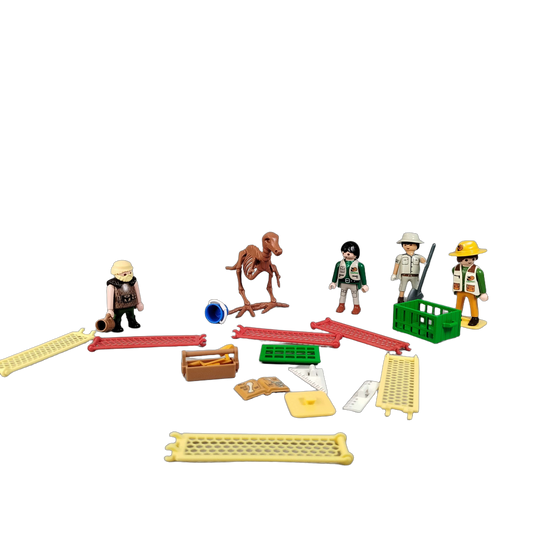 Playmobil Bundle DinoForscher Skelett & Zubehör