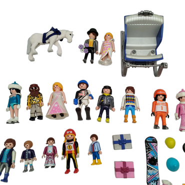 Playmobil Bundle Hochzeit Wintersport Set von 17 Figuren