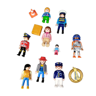 Playmobil Bundle Rettungshubschrauber 4512 Figur