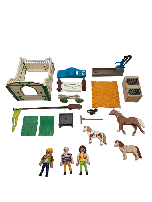 Playmobil Bundle Reiterhof 5111 4188 7351 Set Figuren & Zubehör
