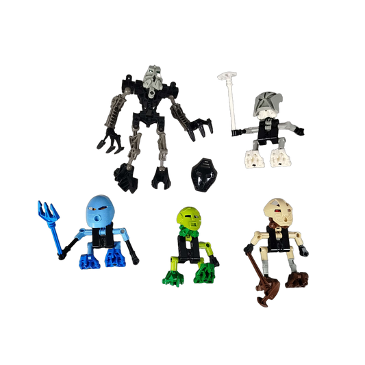 LEGO Bundle Bionicle Set von 5 Figuren