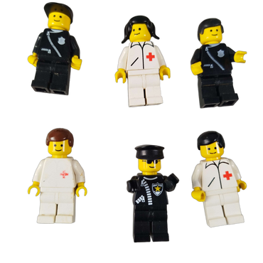 LEGO Bundle Polizei & Rettung 14x Minifiguren