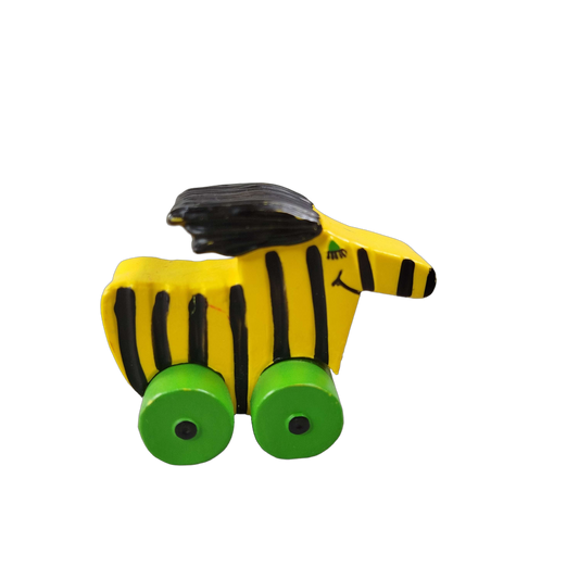 Tonies Nachziehtier Zebra mit RĂ€dern