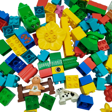 Konvolut LEGO Duplo Bausteine ca. 1,3 kg, ab 2 3 4 Jahre