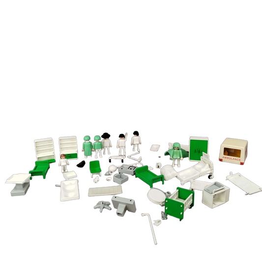 Playmobil Bundle Krankenhaus Ambulanz & Figuren