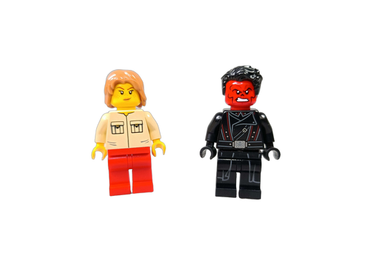 LEGO Bundle Superhelden Red Skull Set von 2 Minifiguren