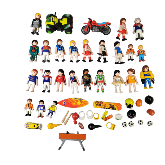 Playmobil Bundle Sport & Vintage 1974/1981, großes Set Figuren