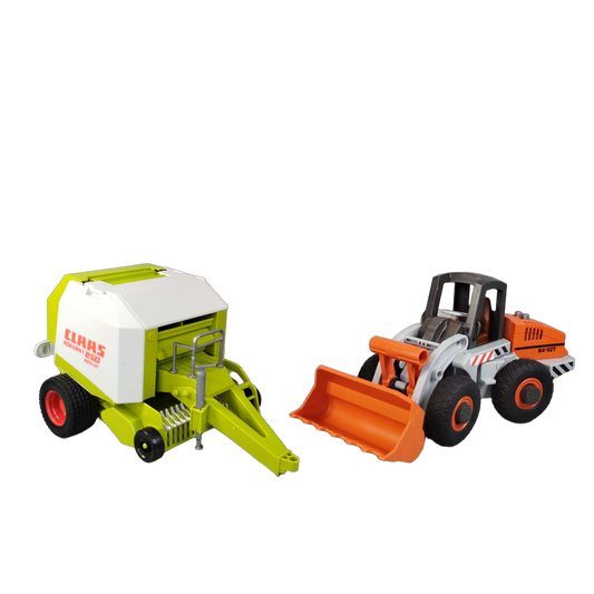 Bruder & Playmobil Bundle Bauernhof 2 Fahrzeuge