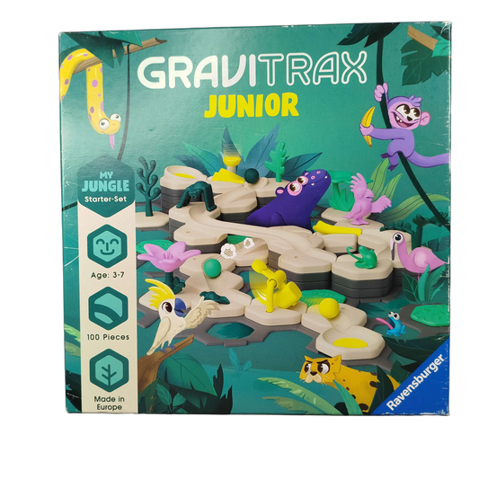 Ravensburger GraviTrax Junior My Jungle Starter-Set Murmelbahn