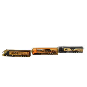 Künstler truckset Bundle Wild West 3x Sattelzüge 1:87