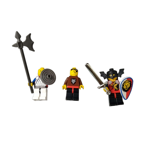 LEGO Bundle Ritter 3x Minifiguren