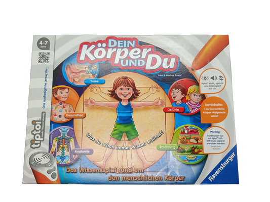 Ravensburger tiptoi Dein Körper und Du Lernbuch