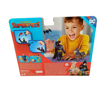 Mattel DC League of Super-Pets Batman & Ace Actionfiguren, Neuwertig