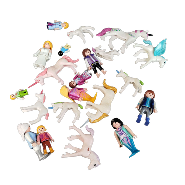 Playmobil Bundle Fantasy Einhorn & Meerjungfrau Figuren